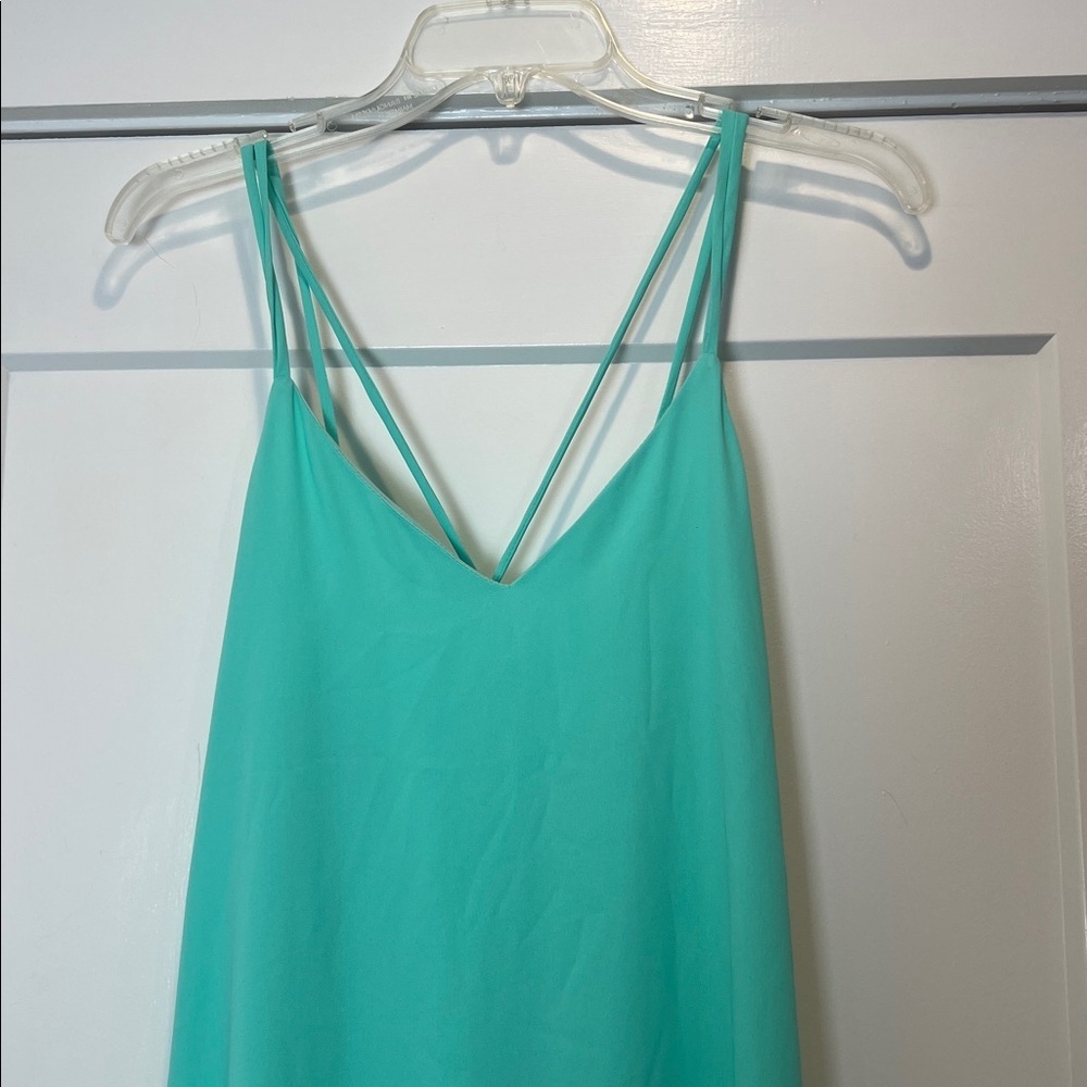 Everly Mint Green Spaghetti Strap slip Dress size small. - Picture 3 of 9